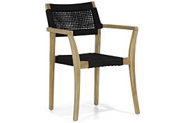 Lifestyle Dallas dining tuinstoel rope stapelbaar