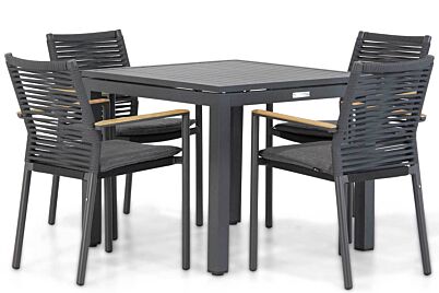 Santika Giovane/Concept 90 cm dining tuinset 5-delig