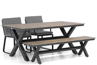 Lifestyle Estancia/Forest 180 cm dining tuinset 4-delig