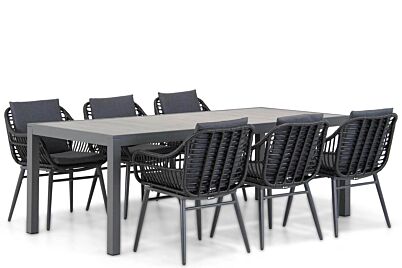 Coco Leonardo/Residence 220 cm dining tuinset 7-delig