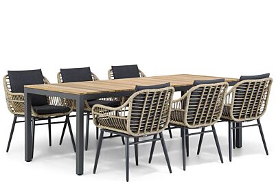 Coco Leonardo/Mazzarino 220 cm dining tuinset 7-delig