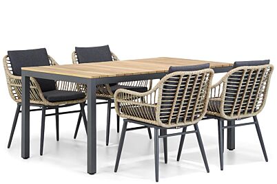 Coco Leonardo/Mazzarino 160 cm dining tuinset 5-delig