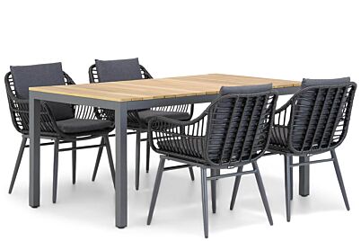 Coco Leonardo/Mazzarino 160 cm dining tuinset 5-delig