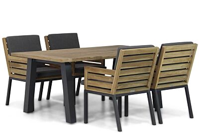 Lifestyle Dakota/Glasgow 180 cm dining tuinset 5-delig