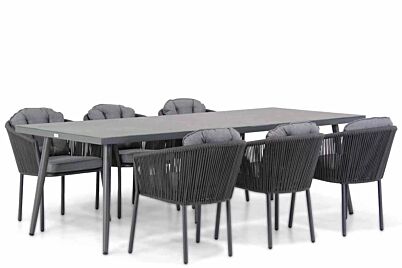 Santika Novita/Sophia 240 cm dining tuinset 7-delig