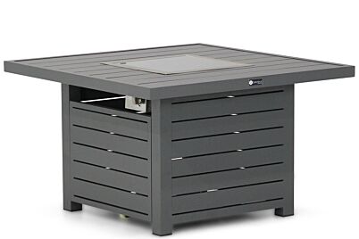 Santika Manhattan lounge vuurtafel vierkant 90 x 90 cm