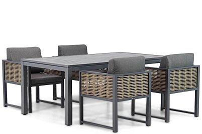 Santika Salviano/Concept 180 cm dining tuinset 5-delig