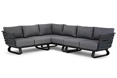 Santika Sovita Gartenlounge Aluminium 3-teilig