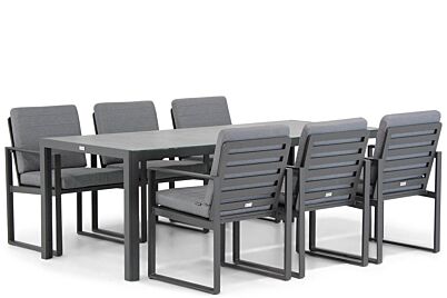 Santika Zaga/Varano 210 cm dining tuinset 7-delig