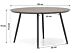 Coco Dalice/Matale 125 cm rond dining tuinset 5-delig