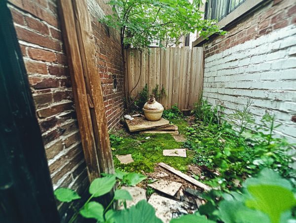 Deze kleine tuin heeft nog wat hulp/inspiratie nodig